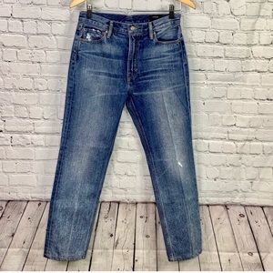 VINCE: Vintage High Rise Denim